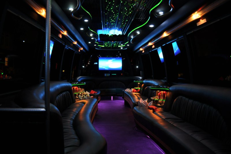 28-30 Pax Party Bus Interior