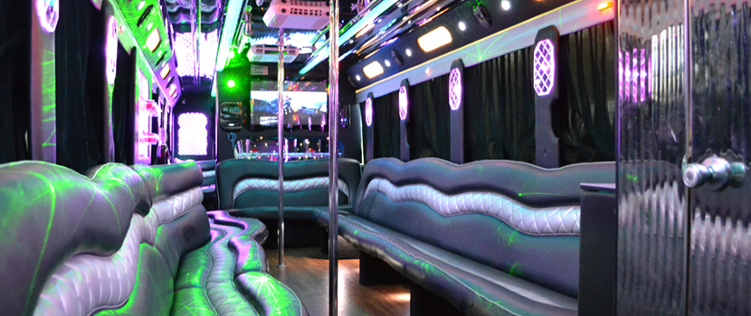 VIP Party Bus Interior Design