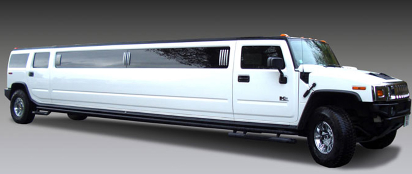 12 Pax White Hummer SUV Limo