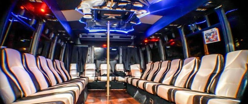 24-30 passengers mini bus Interior