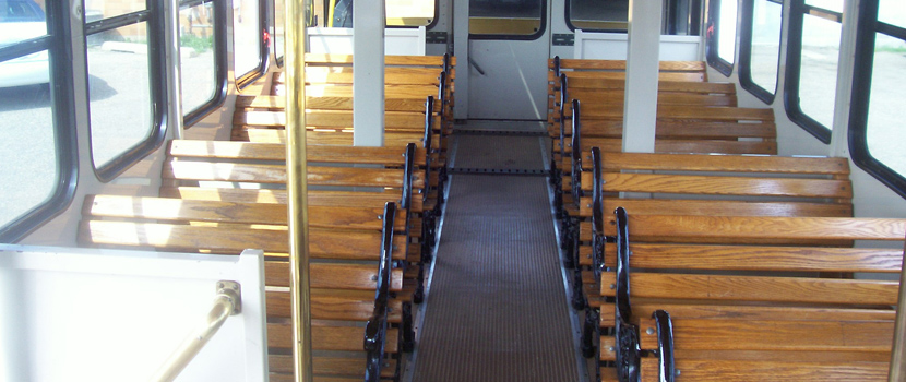 24 Pax Trolley Interior